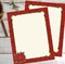 Great Papers! Holiday Stationery Letterhead, Poinsettia Damask, 8.5"x11", Printer Friendly, 80 sheets